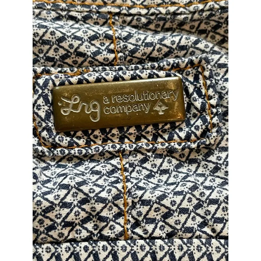 LRG geans 100% Cotton Interlochen Trees cargo shorts 40 mens